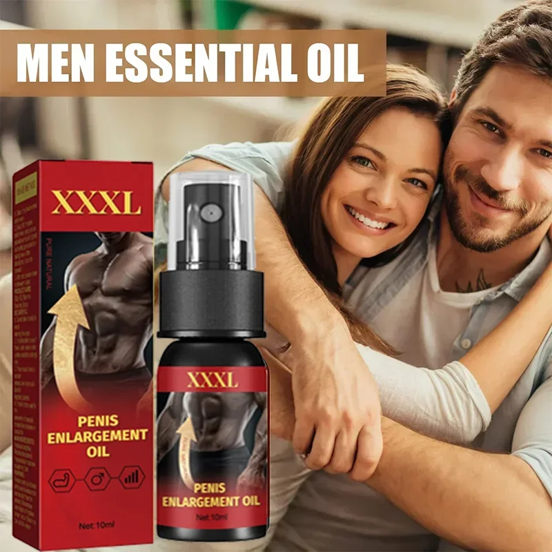 1* Men Massage Essential Oil 10ml Penis Enlarger Thick Enhancement Portable