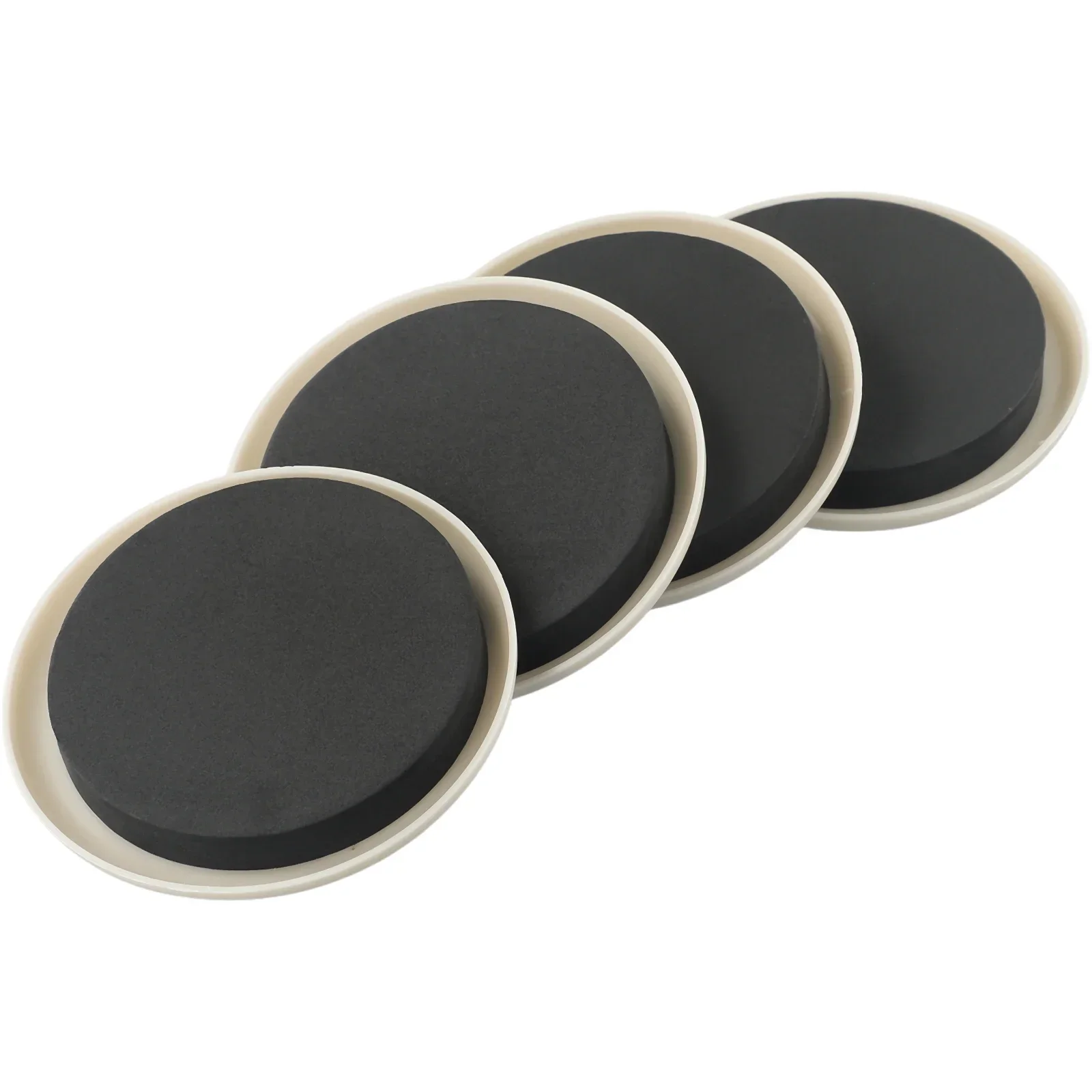 4pcs Furniture Legs Pads Furniture Sliders Pads Sliding Block Table Chair Leg Mat Floor Protector Mat Furniture Slider Mover Pad