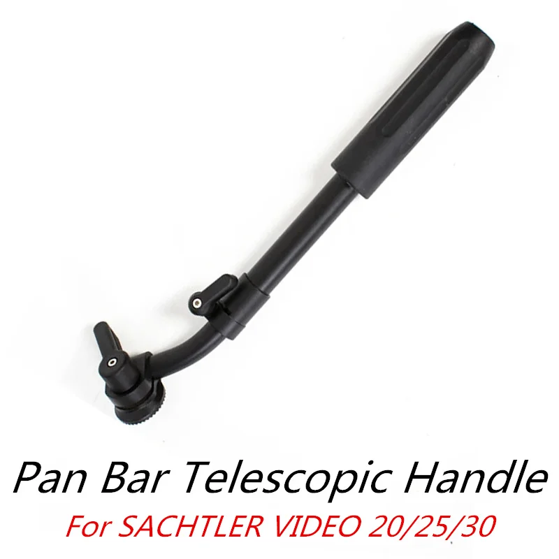 Pan Bar Telescopic Handle Arm For SACHTLER VIDEO 20/25/30 Professional Tripod Fluid Head