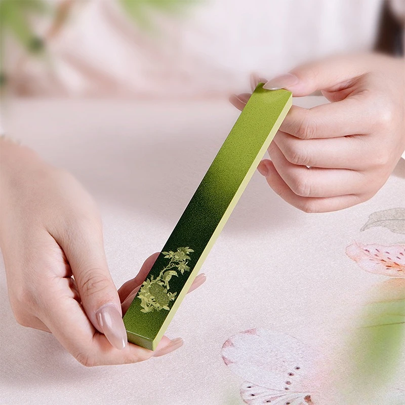 Solid Brass Paperweight Creative Chinese Style Ruler for Calligraphy Painting Pressing Paper New Chinese Brass Stationery
