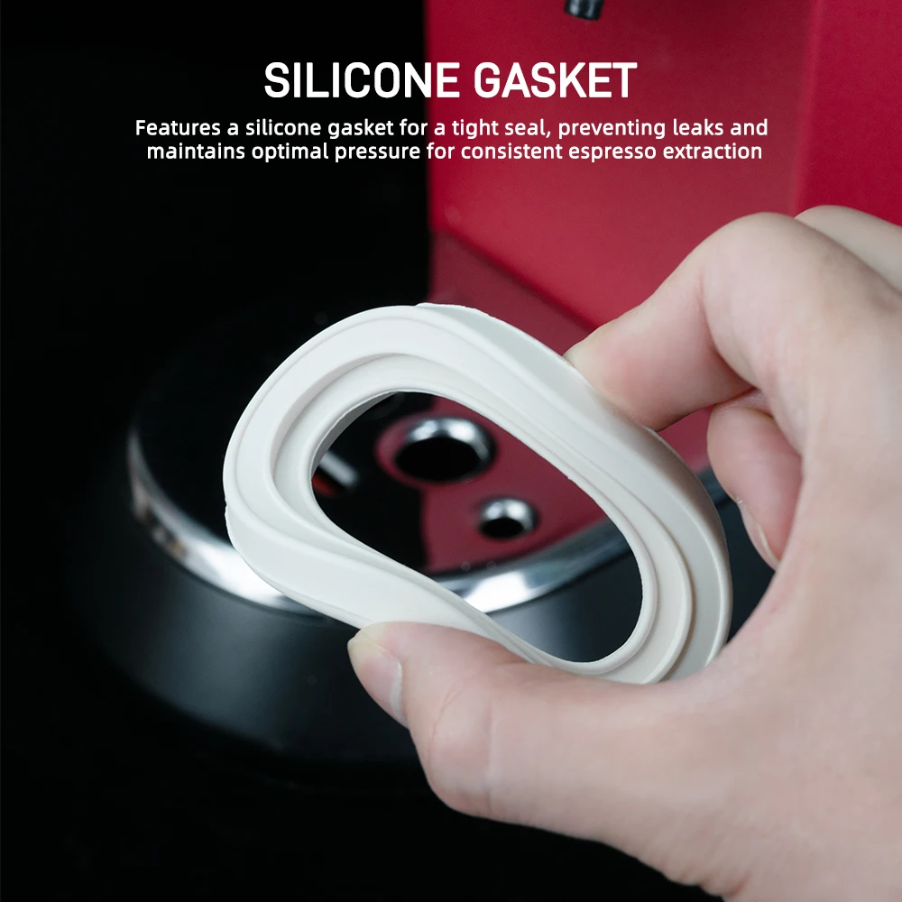 Precision Shower Screen Group Head with Silicone Steam Ring Compatible with Breville 9 Series Espresso Machines image 5