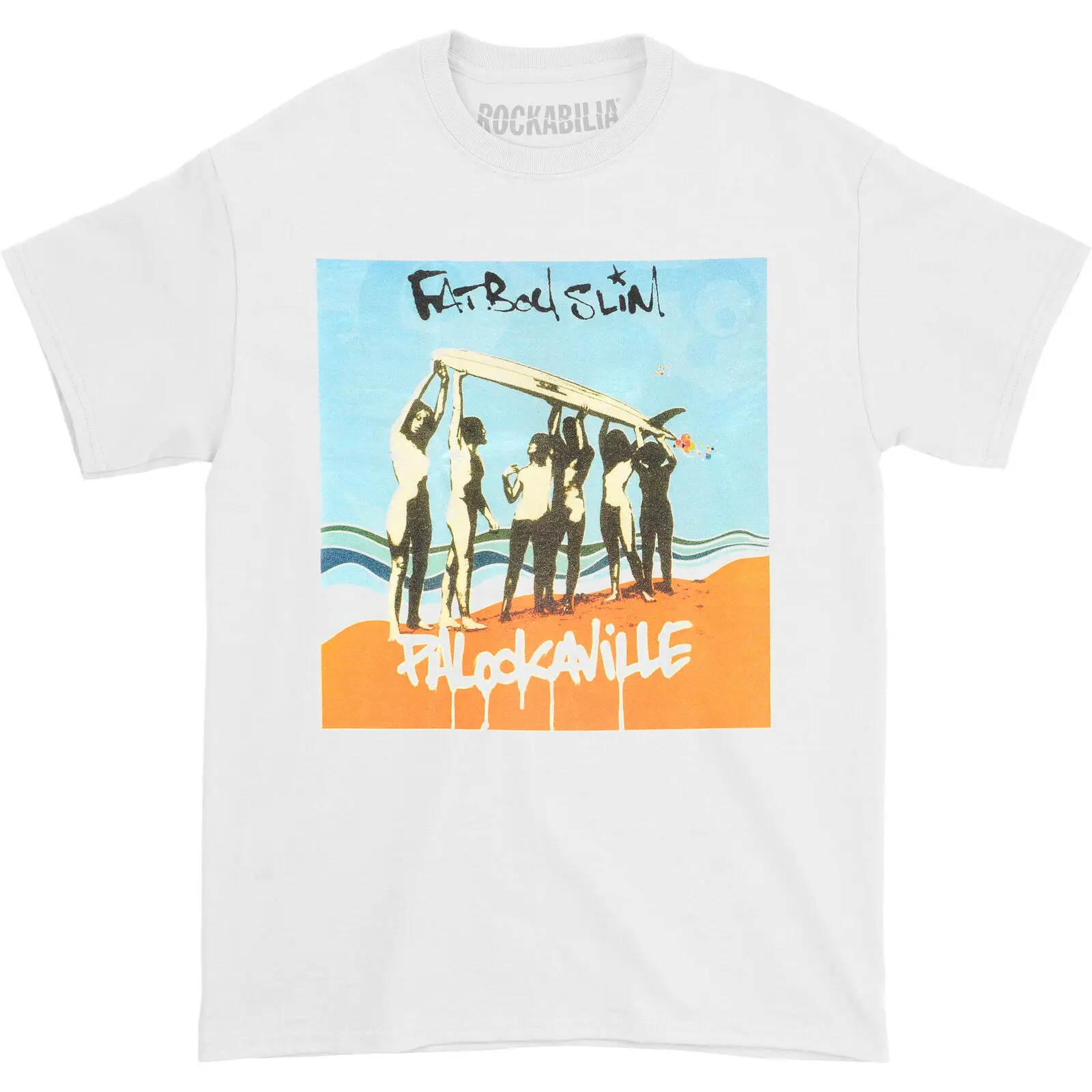

Men's Fatboy Slim Palookaville T-shirt X-Large White