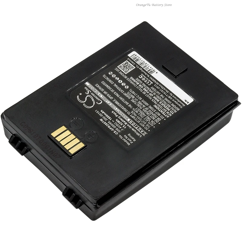 Replacement 7.4V 1800mAh Two-Way Radio Battery for Sepura/Simoco-Sepura SRP3800 SRP3000 SRP2000 SRP3500 SRM3 SRC3300 SRG3500