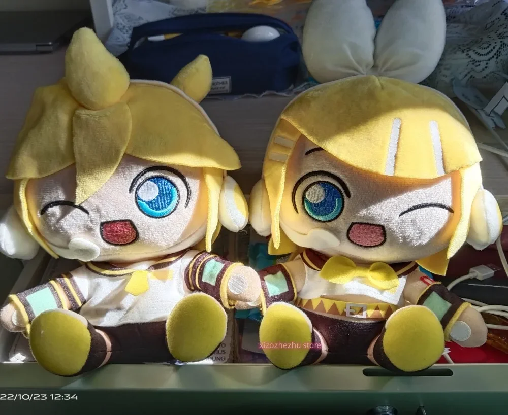 Original Anime Hatsune Miku Plush Kwayi Toys Fufu Kagamine Len Kagamine Rin Megurine Luka Soft Filled 20cm Dolls Pillow Kid Gift