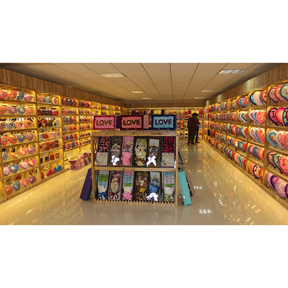 

18Pcs Artificial Rose Flowers Scented Bath Soap Gift Box Ideal for Valentine's Day Mother's Day Christmas Birthday Anniversary