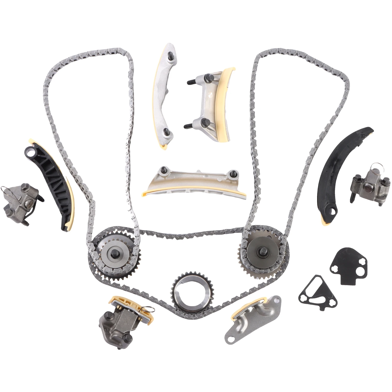 

1Set Timing Chain Kit for 07-15 Cadillac Buick Chevrolet Saturn Pontiac 3.6L 3.0L DOHC Engine 12612839 Car Replacement Parts