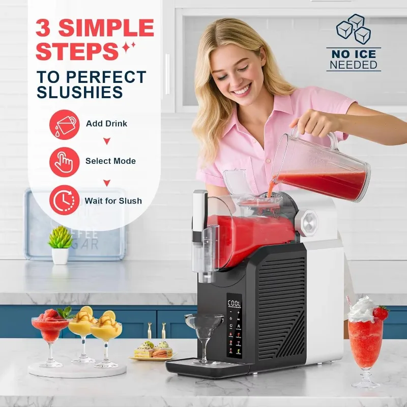 15-Minute ice crusher, shaver, 6 frozen margaritas, presets, more