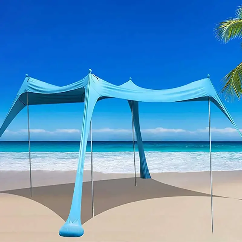 

YOUSKY Family Beach Sunshade Lightweight UPF50+ UV Sun Shade Tent Carpas Para Jardin Iron Rod Gazebo Tiendas De Campaña