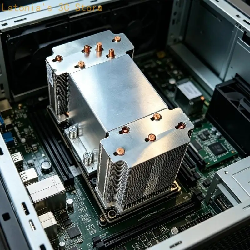GPU-Kühlkörper, passiver Metalllamellenstapel für V100/P100 SXM2 zur Wartung der Serverkühlung, X3UB – Detail 7