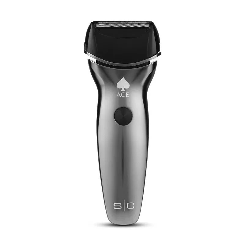 

Mens Electric Cordless Wet/Dry Shaver with Precision Foil Shaver, Triple Shave System with LCD Display, Smart Contour