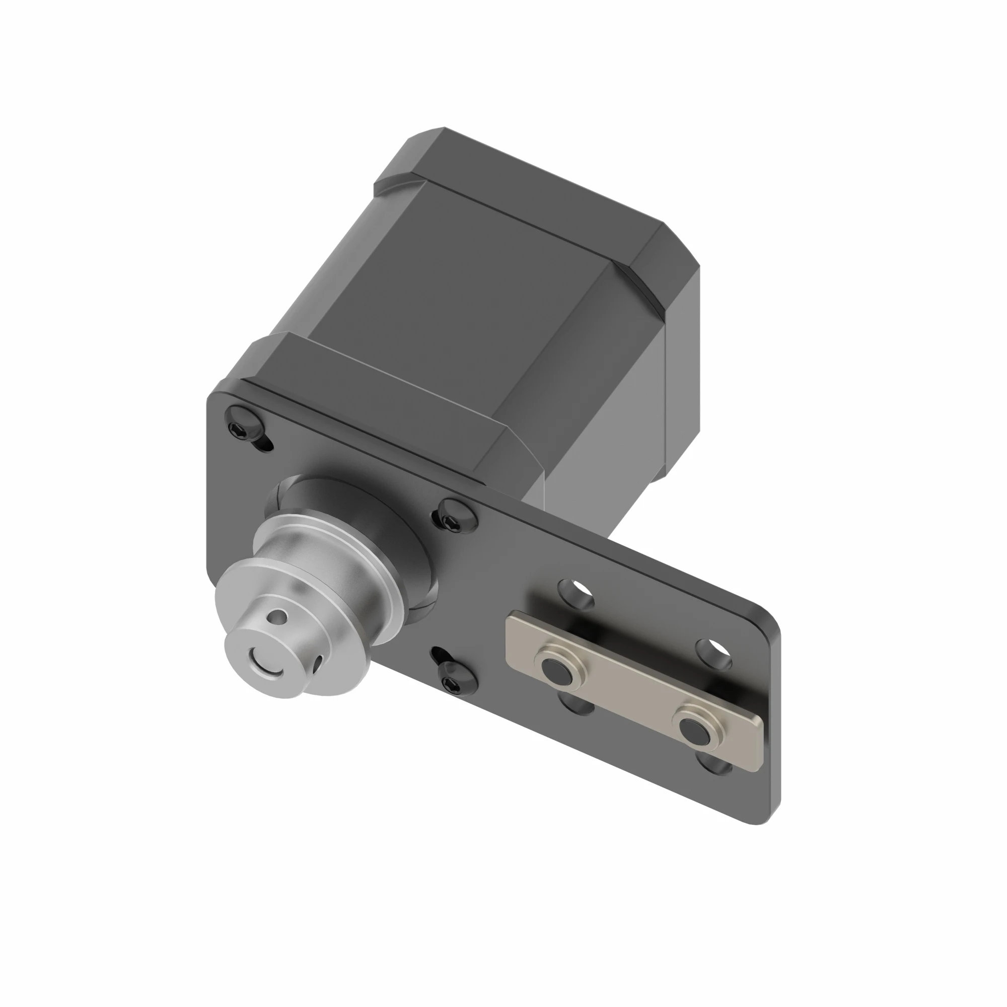 Placa Montaje Motor NEMA 17/23 Openbuilds CL - close-up view