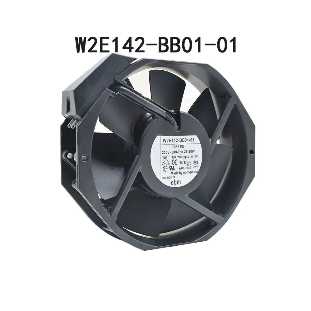 

Для нового термостойкого вентилятора Ebmpaps W2E142-BB01-01 172*150*38 мм 7056ES 230 В переменного тока 27 Вт -