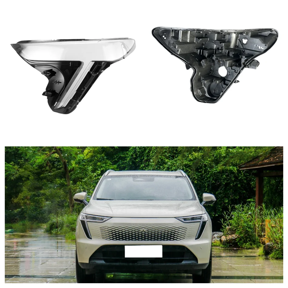 For Great Wall Haval Fierce Dragon Max 2023 Articles Cars Base Head Lamp Shell Headlight Back Housing Holder Glass Cover
