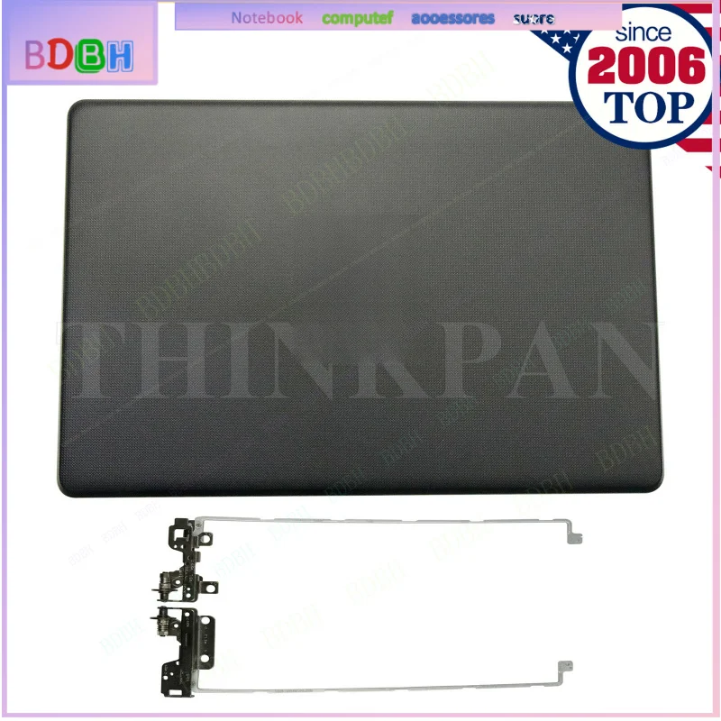 For HP 17-AK 17-BS 17-BS049dx 17-BS010NR Lcd Back Cover + Hinges 926489-001 US