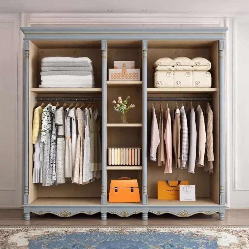 d*-Nordic Minimalist Wardrobe Cube Door Drawers Walk In Wooden Wardrobe Partitions Organizer Guarda Lounge Suite Furniture./