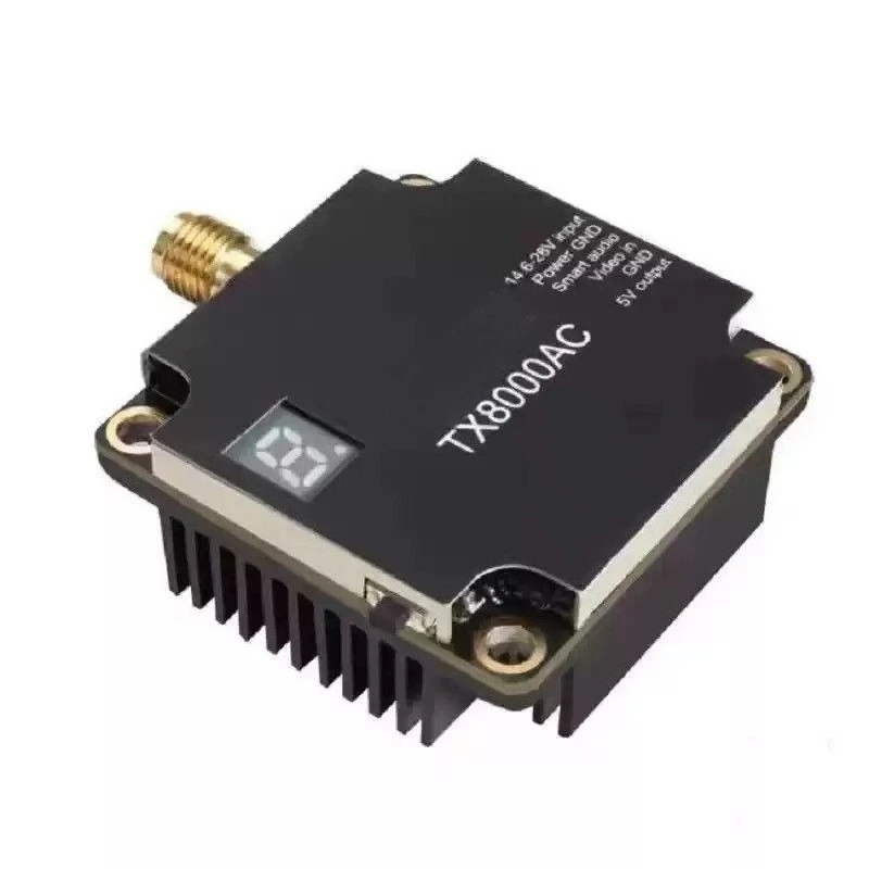 TX8000AC Image Transmission 8W Drone Penetrator Drone Full-channel 5.8G image transmission module