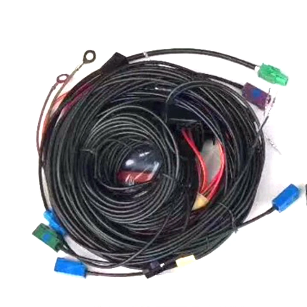 FOR Porsche Macan Cayenne 9Y0 92A - 360 Environment Rear Viewer Camera Harness Cable Wiring