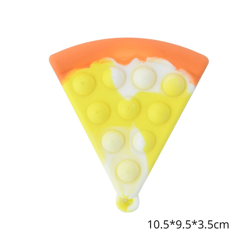 Pop Ball Design Autism Stress Reliever Training Logical Thinking Squishy Pops Push Bubble Fidget Pizza Ball Popper Poppet Toys