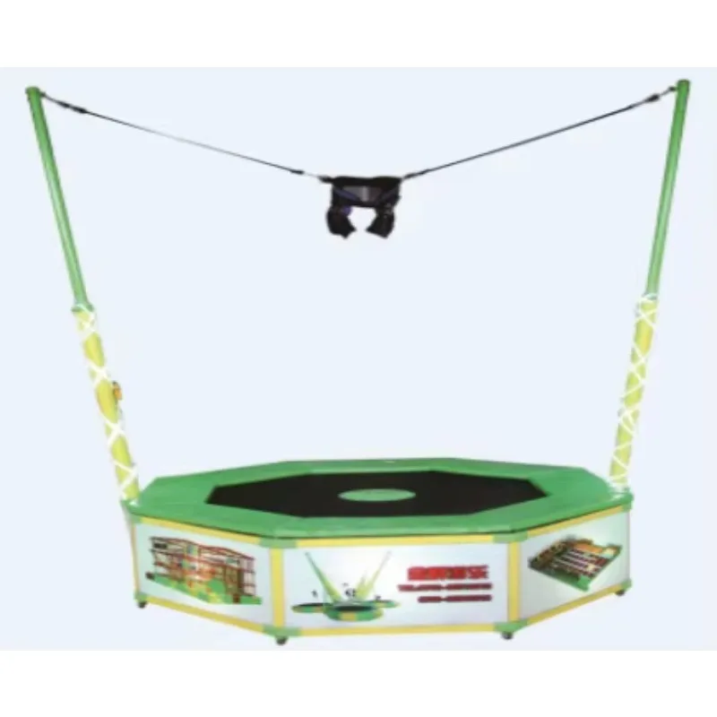 4-Person Bungee Trampoline Outdoor Amusement Park Equipment for Children