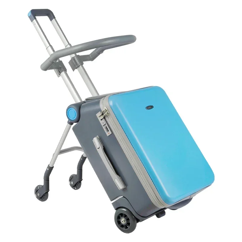 

Lazybones Luggage Children Can Sit and Ride Trolley Case Children Travel Can Board the Machine Travel Walking Baby Walking Tool