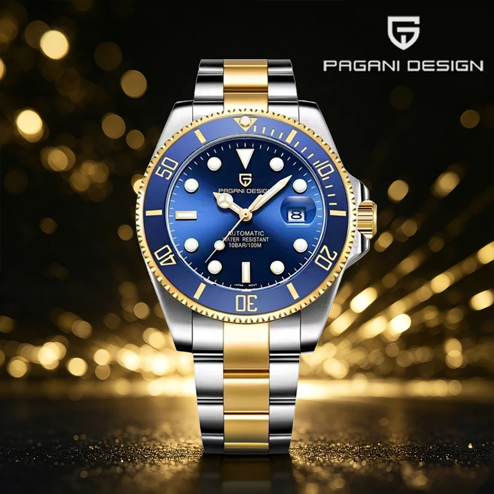 2026Pagani design Watches outdoor Light Sports Men's Mechanical Watches MIYOTA8215 automatic Men's Watch Calendar Sapphire 10BAR