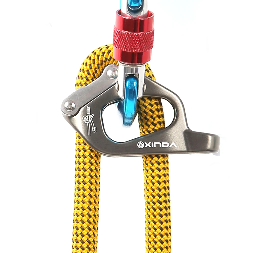 

P521 Oxtail Adjuster For Mountaineering Rock Climbing, Ascent And Descent Srt, Downhill Caving Protection, Adjustable Lanyard