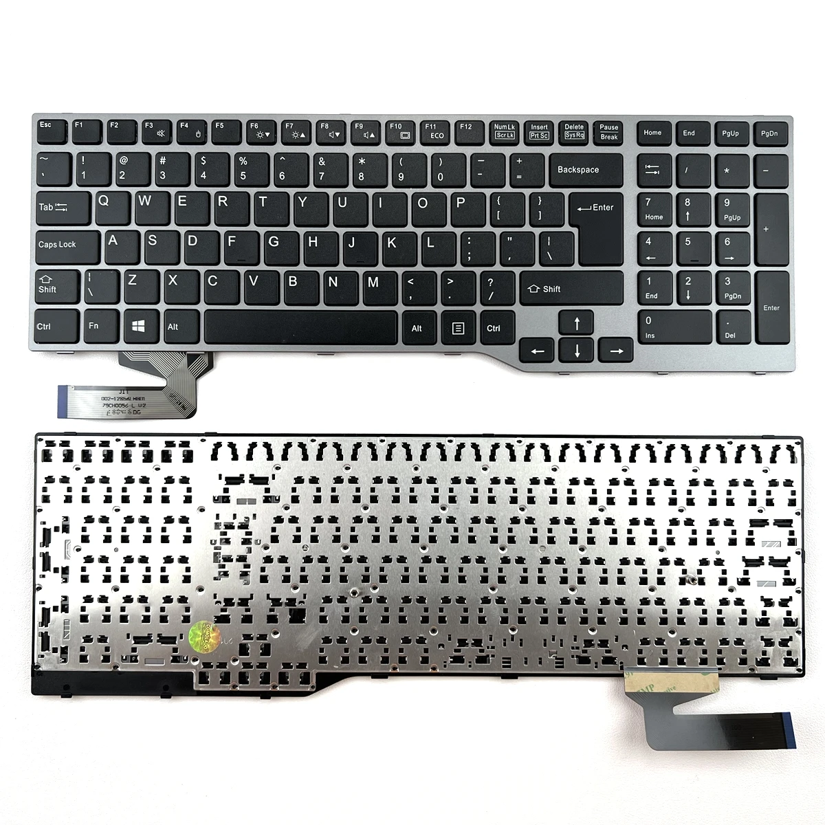 US-International Laptop Keyboard For Fujistu CELSIUS H730 H760 H770 Series With Frame US Layout