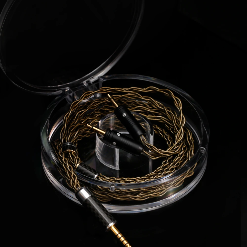 Однокристальный медный кабель для наушников yatnarn 6N XLR 2,5 4,4 мм 2 м 3 м сбалансированное обновление для фокусного сотового телефона/Clear/Elear/Elex/Elegia