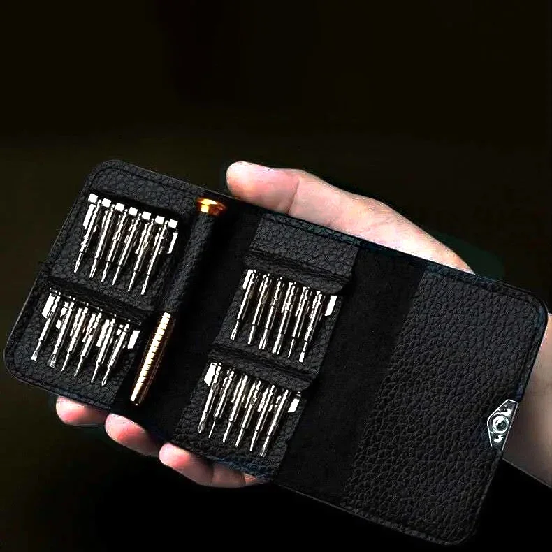 Mini-precisieschroevendraaierset 25-in-1 elektronische Torx-schroevendraaier Opening Reparatieset voor iPhone Camera Horloge Tablet PC