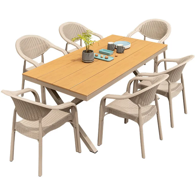 

Outdoor tables and chairs courtyard garden outdoor terrace balcony simple creative leisure