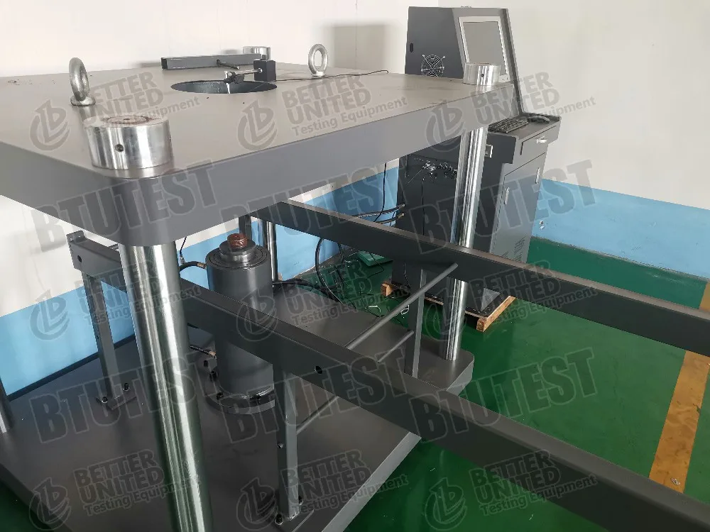 Btutest Hebei Testing Machine 600KN Compression Measurement with 0.1%~0.5% FS Accuracy 1 Year Warranty OEM/ODM/OBM Support