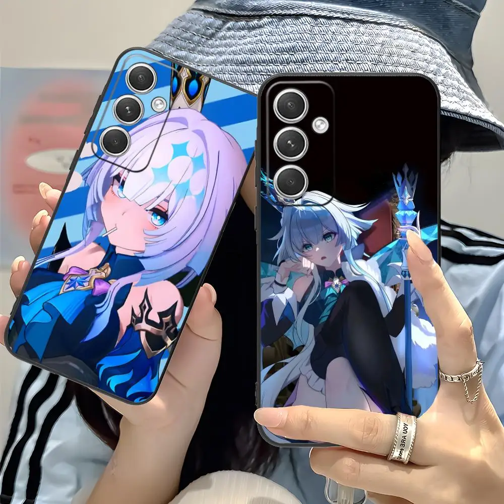 

Чехол для телефона Honkai Impact Cerydra для Samsung Galaxy S25 S24 S23 S22 S21 S20 Note20 Plus FE Ultra Color Protective Pretty Luxury