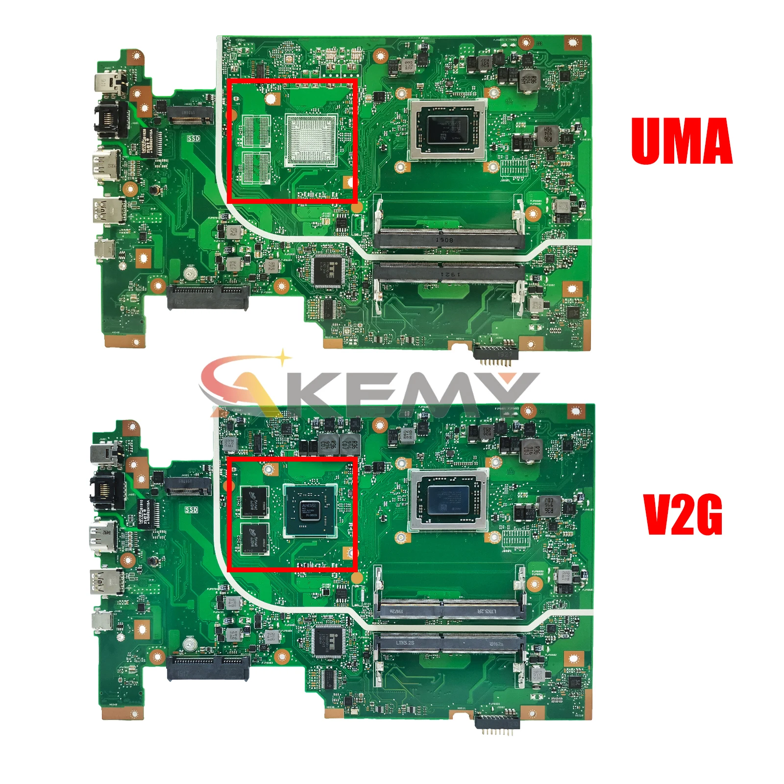 AKEMY X705QA X705QR Laptop Motherboard for ASUS F705Q/A705Q X705Q Mainboard A12-9720P CPU V2G Or UMA