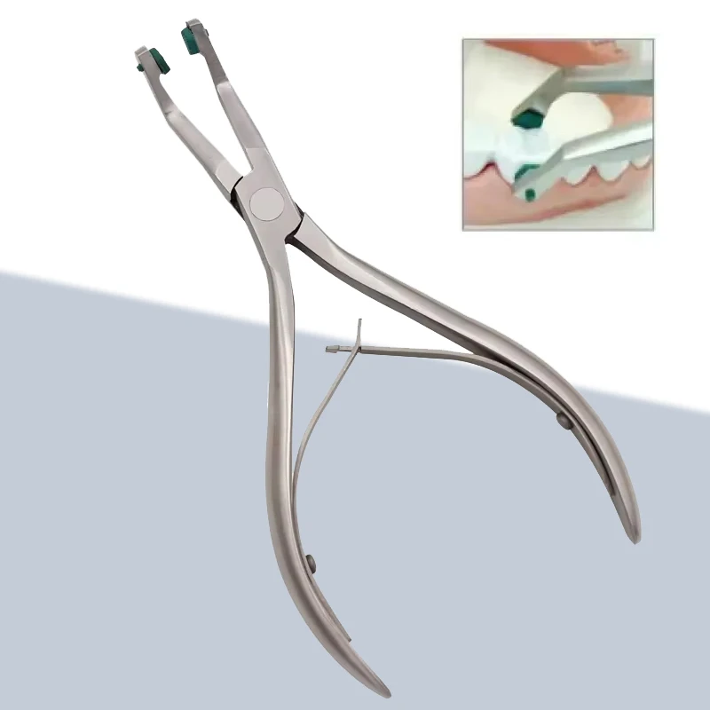 

Dental Autoclavable Crown Remover Plier Forcep for Temporary Teeth Veneers Removal Sterilizable Dental Tool