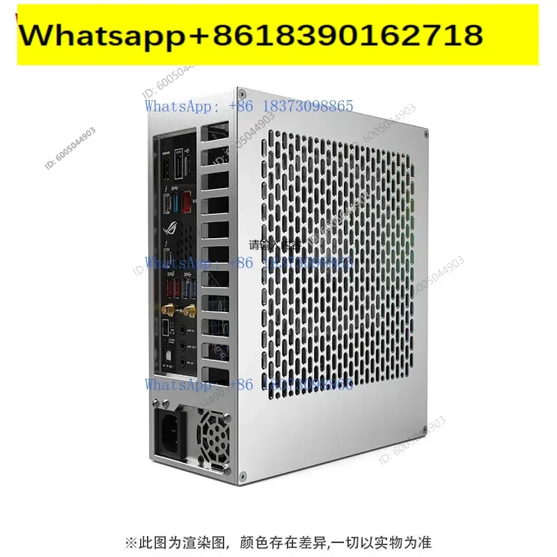 Spot Lzmod 4-liter mini A24-V3 2.0 nuclear display 1u power supply itx chassis, all aluminum alloy