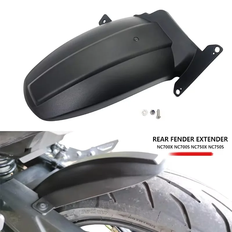 

Для HONDA NC750X NC750 X NC 750X 2012-2023 2018 2019 2020 2021 2022: Удлинитель заднего крыла мотоцикла, брызговик, защита от брызг