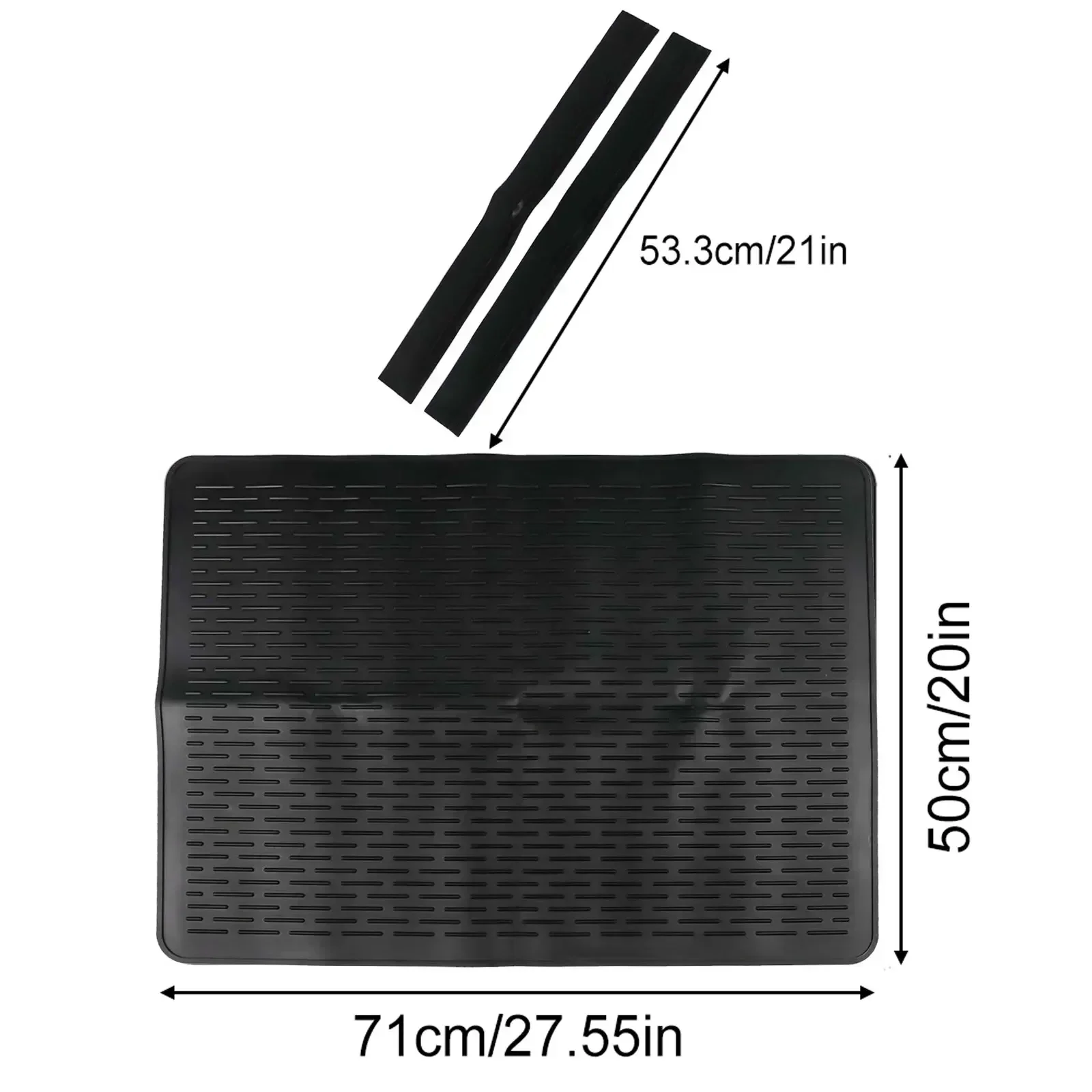 

Складной коврик, силиконовый коврик для сушки посуды, защитный коврик для посуды, универсальный кухонный аксессуар, функция циркуляции воздуха