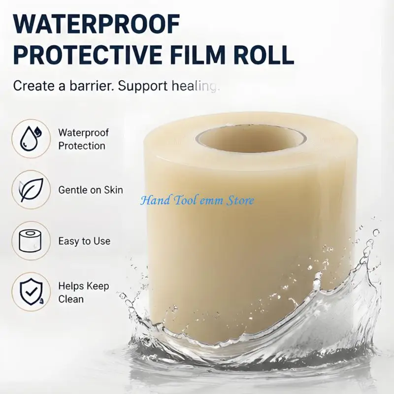 H37F Skin Friendly Hydrocolloid Dressing Roll Promotes 5Cm By 1M