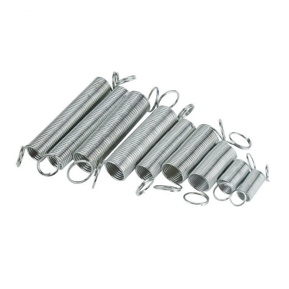 

200PCS Spring Assortment Set Compression Extension Springs For Repairs Coil Spring Tension Spring Pressure Kit With Box 20 Sizes