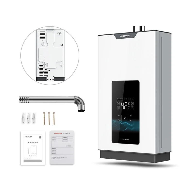 

RV Wall-Mounted Instant Tankless LPG Gas Water Heater Solar-Powered For Outdoor And RV Use With Display For Natural Gas