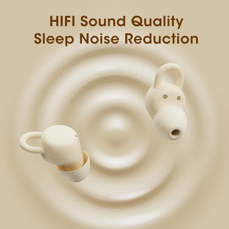 샤오미 무선 잠버드용 블루투스 이어폰, 보이지 않는 편안한 소음 감소, TWS 헤드폰, 미니 수면 이어버드
