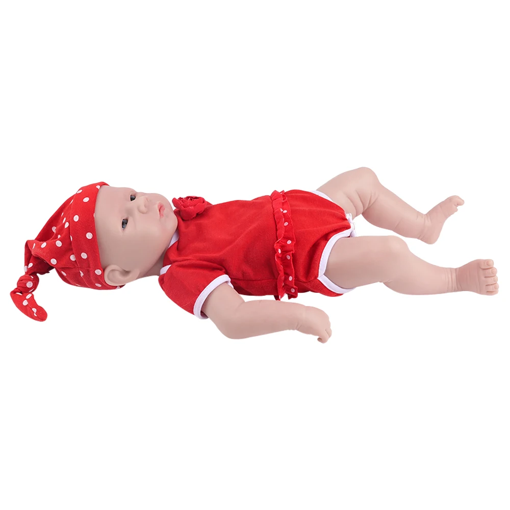 IVITA WG1564 46cm 2.99kg 100% Full Body Silicone Reborn Baby Dolls 3 Colors Eyes Choices Realistic Baby Doll for Children Toys