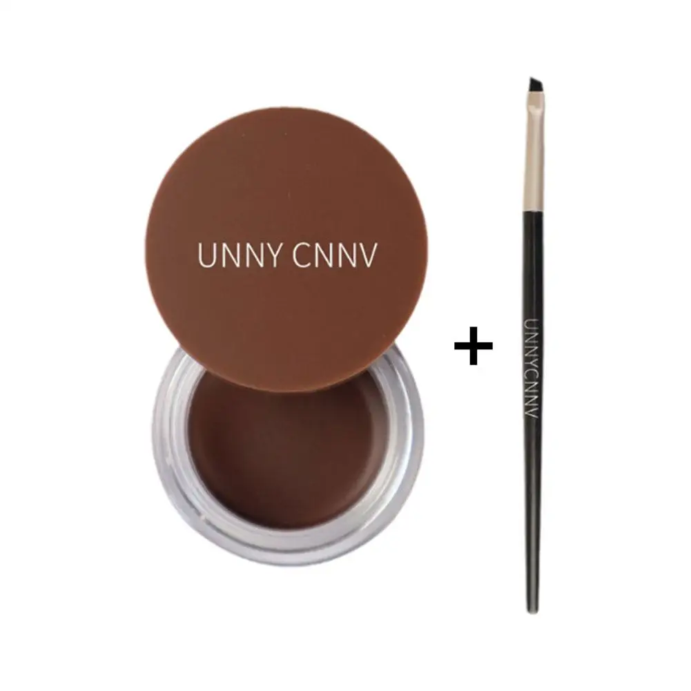 Natural Eyebrows Paste Waterproof Non Decolorizing Eye Eyebrow Paste Fixed Make Brushes Women Brow Gel Up Beauty H8R5