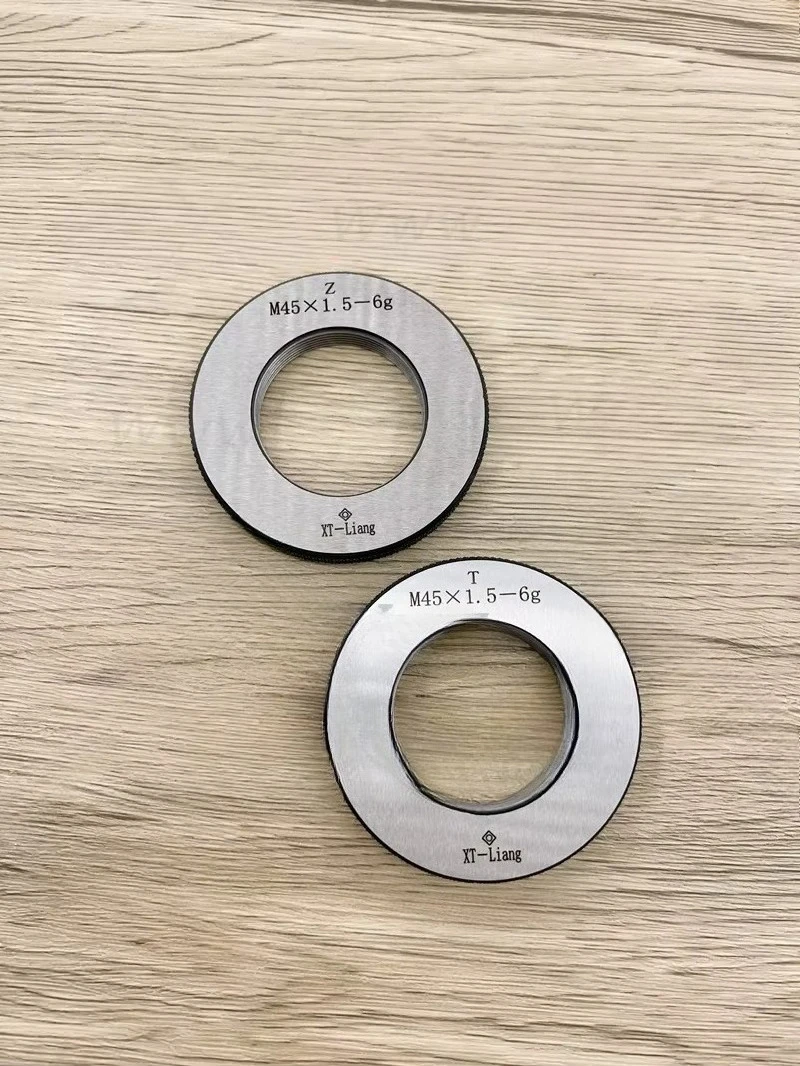 k05 k3 Metric Thread Ring Gauge Set M55-M62 (5/4/3/2/1.5/1 Pitch) 6g Go/No-Go