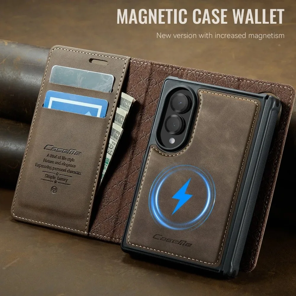 For Z Fold8 5G LUXURY CASE Detachable 2 in 1 Leather Book Funda for Samsung Galaxy Z Fold 8 Case ZFold8 360 Protect Flip Cover