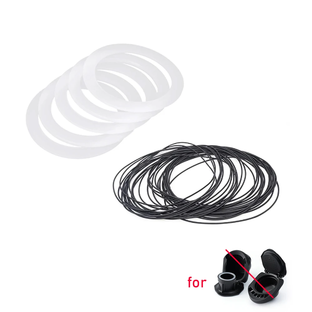 10Pcs/set Silicone Rubber O Rings Replacement Gaskets Seal Ring Parts For Dolce Gusto Coffee Adapter Coffee Accessory