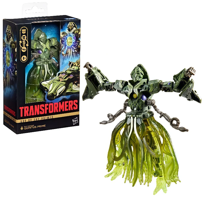In Stock Hasbro Transformers Classic Toys Age of The Primes Quintus Prime Transformer Robot Figure Model Collect Hobbies Toys