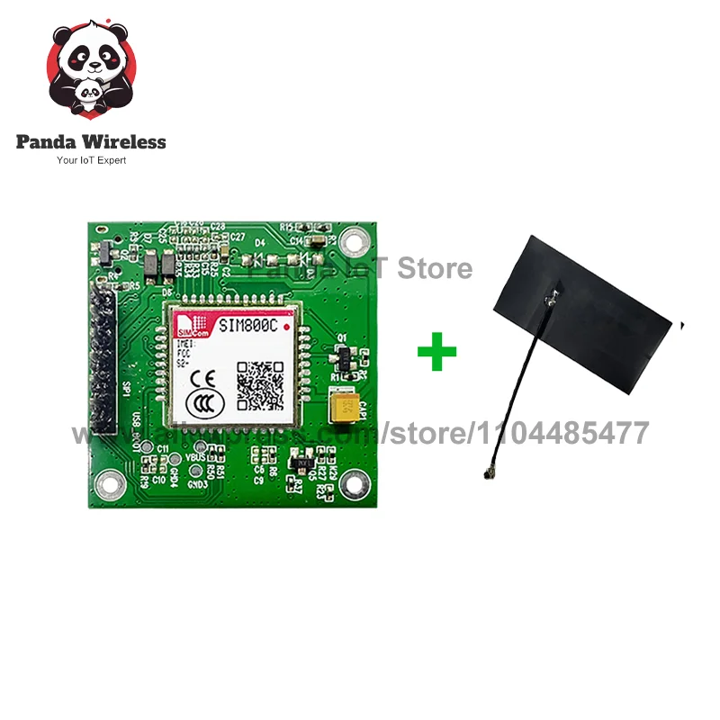 SIMcom SIM800C GPRS Core Board for IoT Smart Hardware GSM/GPRS 850/900/1800/1900 Serial with FPC Development Board