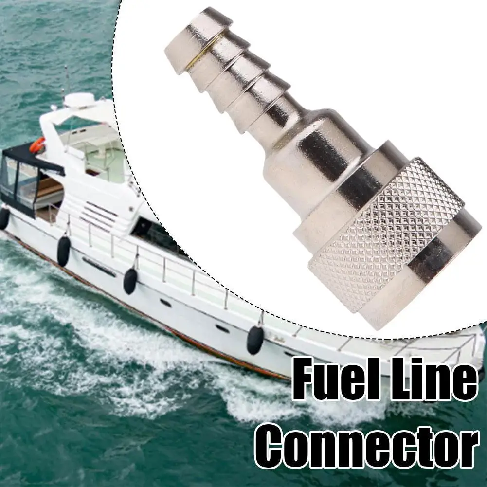 

For Marine Engine Accessories Boat Marine Outboard Fuel Line Connector Oil Pipe Joint Female Joint 3GF-70250-0