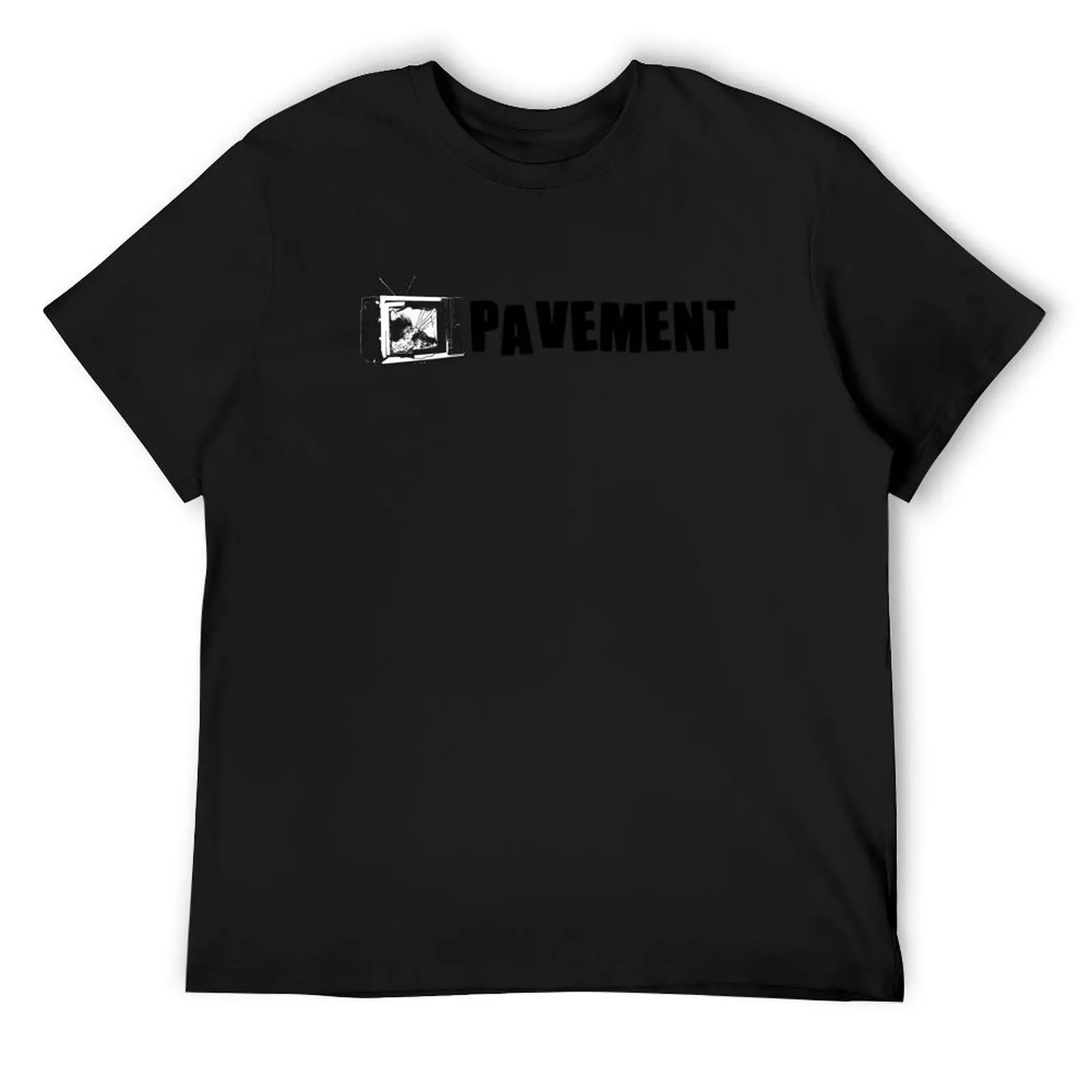 Pavement Band Design T-Shirt Short sleeve tee baggy shirts kawaii clothes Blouse fruit of the loom mens t shirts